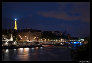 La Seine la nuit